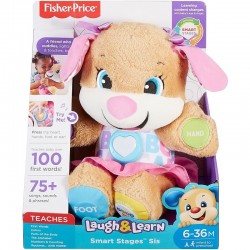FPP63 FISHER PRICE SIOSTRZYCZKA SZCZENIACZKA POZIOMY NAUKI