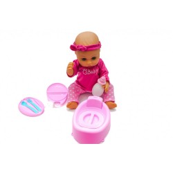 023445 LALKA BOBAS PIJE SIUSIA Z NOCNIKIEM