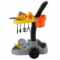 GRILL WADER ZESTAW WÓZEK Z AKCESORIAMI 36605