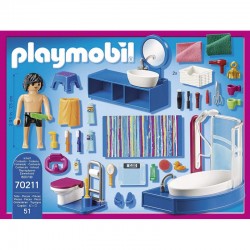 70211 PLAYMOBIL ŁAZIENKA Z WANNĄ