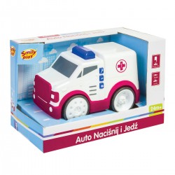 831073 SMILY PLAY AUTO KARETKA NACIŚNIJ I JEDŹ