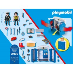 70306 PLAYMOBIL POSTERUNEK POLICJI KOMISARIAT