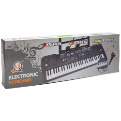 508927 PIANINKO KEYBOARD ORGANY Z MIKROFONEM