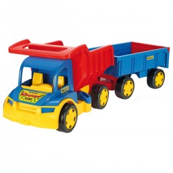 65100 WADER GIGANT TRUCK WYWROTKA Z PRZYCZEPĄ