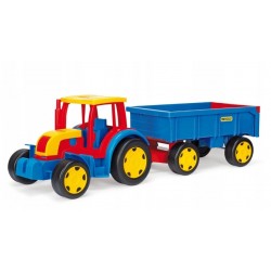 66100 WADER GIGANT TRUCK TRAKTOR Z PRZYCZEPĄ