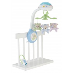 CDN41 FISHER PRICE KARUZELKA Z MISIAMI PROJEKTOR