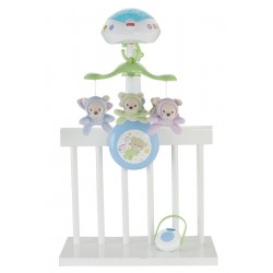 CDN41 FISHER PRICE KARUZELKA Z MISIAMI PROJEKTOR