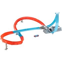 GGF92 HOT WHEELS TOR Z NAPĘDEM ÓSEMKA AUTO