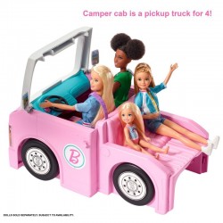 GHL93 BARBIE KAMPER AUTO 3W1 DOMEK BASEN
