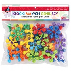 106229 KLOCKI MAŁYCH GENIUSZY GWIAZDKI 54 ELEMENTY