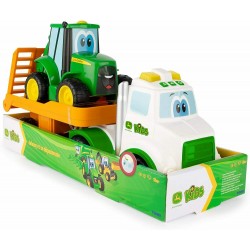 47207 TOMY JOHN DEERE LAWETA Z TRAKTOREM