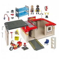 5663 PLAYMOBIL PRZENOŚNA REMIZA STRAŻACKA