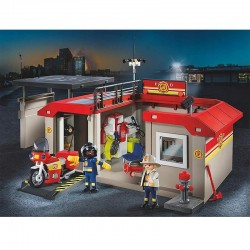 5663 PLAYMOBIL PRZENOŚNA REMIZA STRAŻACKA