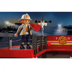 5663 PLAYMOBIL PRZENOŚNA REMIZA STRAŻACKA