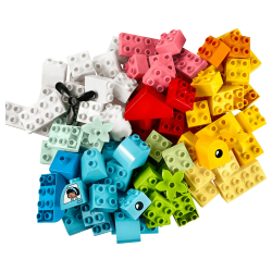 10909 LEGO DUPLO PUDEŁKO Z SERDUSZKIEM 80EL