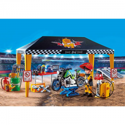 70552 PLAYMOBIL NAMIOT SERWISOWY MOTOR