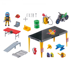 70552 PLAYMOBIL NAMIOT SERWISOWY MOTOR