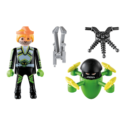 70248 PLAYMOBIL AGENT Z DRONEM FIGURKA SPECIAL PLUS