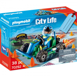 70292 PLAYMOBIL WYŚCIGI GOKARTOWE ZESTAW UPOMINKOWY