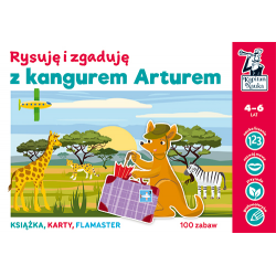404342 EDGARD RYSUJĘ I ZGADUJĘ Z KANGUREM ARTUREM 4-6