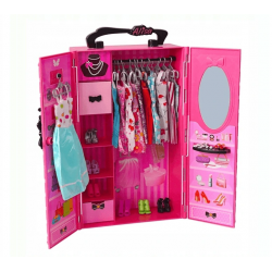 113067 SZAFA GARDEROBA Z WYPOSAŻENIEM UBRANKA