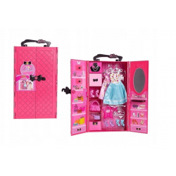 113067 SZAFA GARDEROBA Z WYPOSAŻENIEM UBRANKA