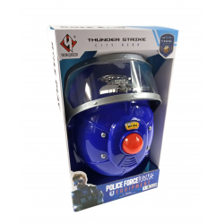 017086 KASK POLICJA Z DŹWIĘKIEM