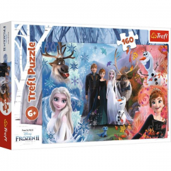 15406 TREFL PUZZLE CHCĘ UWIERZYC SNOM  160 EL