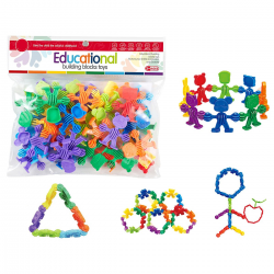 0102160 KLOCKI MAŁYCH GENIUSZY 34 ELEMENTY