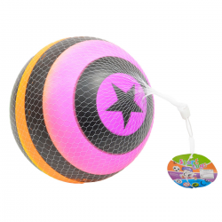 209107 PIŁKA GUMOWA W PASKI