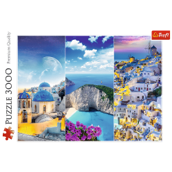 33073 TREFL PUZZLE GRECKIE WAKACJE 3000 ELEMENTÓW