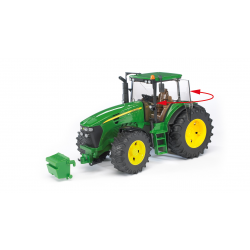 03051 BRUDER TRAKTOR CIĄGNIK  JOHN DEERE Z ŁADOWACZEM