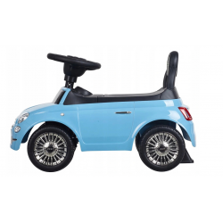 253421 SAMOCHÓD JEŹDZIK FIAT 500 PCHACZ POJAZD NIEBIESKI