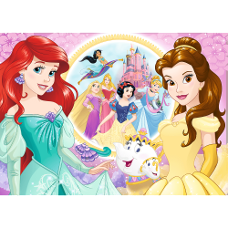 14819 TREFL PUZZLE GLITTER BELLA I ARIELKA 100 EL