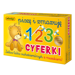 006601 PISZĘ I ZMAZUJĘ CYFERKI CYFRY ADAMIGO