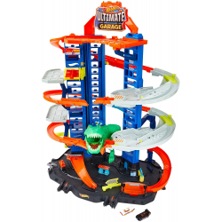 GJL14 HOT WHEELS ZESTAW MEGA GARAŻ PARKING T-REXA