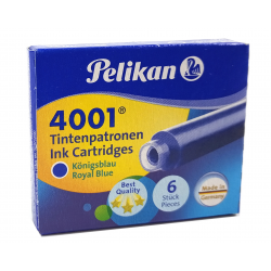 4803 NABOJE DO PIÓRA KRÓTKIE NIEBIESKIE 6 SZT.