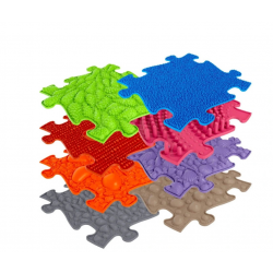 040016 ORTOPEDYCZNA MATA SENSORYCZNA PUZZLE 8 EL