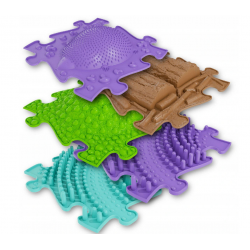 040696 ORTOPEDYCZNA MATA SENSORYCZNA PUZZLE 5 EL