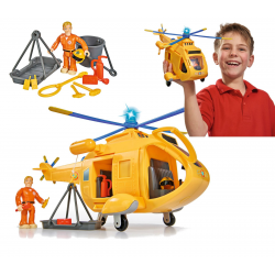 007713 STRAŻAK SAM HELIKOPTER WALLABY FIGURKA TOM