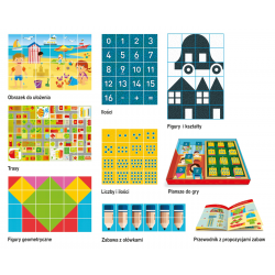 50607 CLEMENTONI GRA MATEMATYKA W KOSTCE