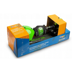 387444 HULAJNOGA TAURO + KASK TOYZ ZIELONY
