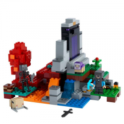 21172 LEGO MINECRAFT ZNISZCZONY PORTAL