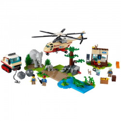 60302 LEGO CITY NA RATUNEK DZIKIM ZWIERZĘTOM