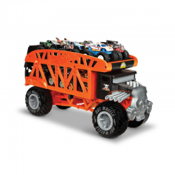 GKD37 HOT WHEELS TRANSPORTER LAWETA MONSTER TRUCKS