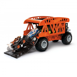 GKD37 HOT WHEELS TRANSPORTER LAWETA MONSTER TRUCKS