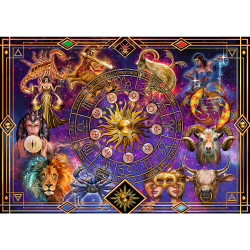 40015 TREFL PUZZLE SPIRAL ZNAKI Z ODIAKU 1040 EL
