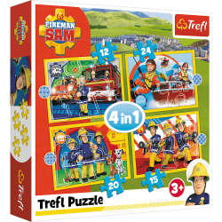 34373 TREFL PUZZLE POMOCNY STRAŻAK SAM