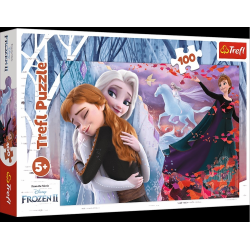 16399 TREFL PUZZLE 100 EL RAZEM NA ZAWSZE FROUZEN 2