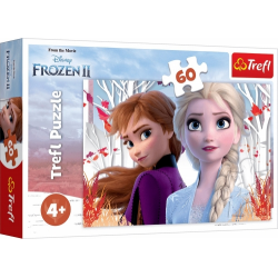 17333 PUZZLE TREFL ZACZAROWANY ŚWIAT ANNY I ELSY 60 EL